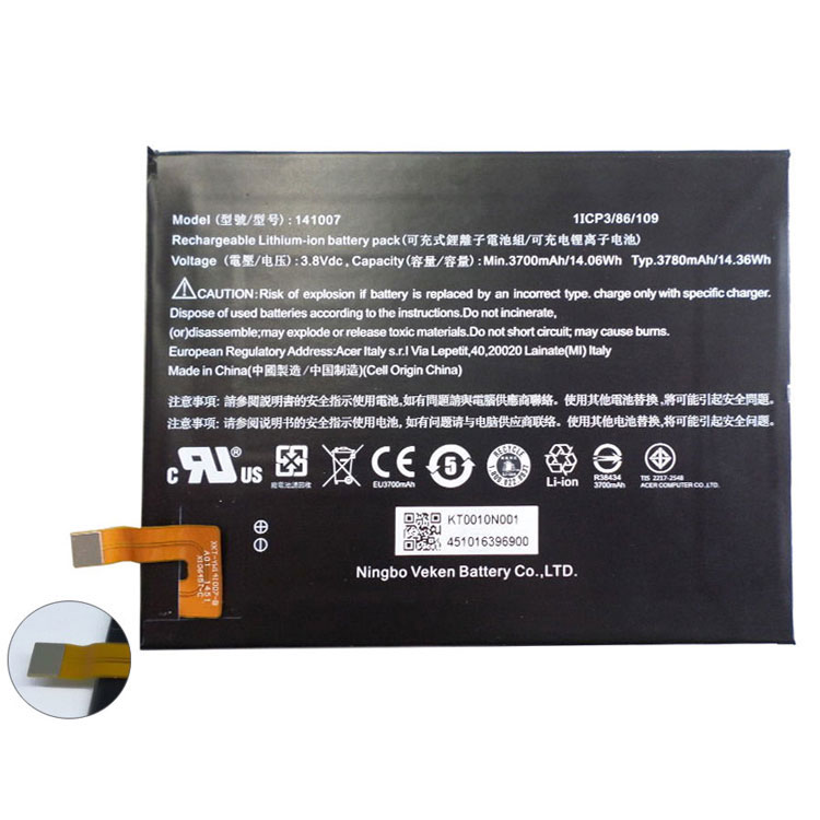 Acer Iconia Talk S A laptop battery