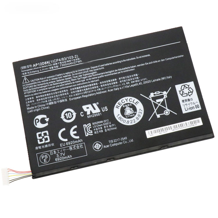 Acer Iconia Tab A3-A laptop battery