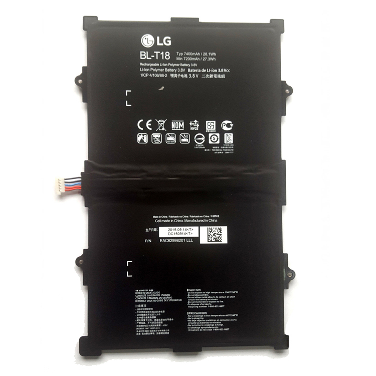 LG G PAD TABLET X 10 laptop battery