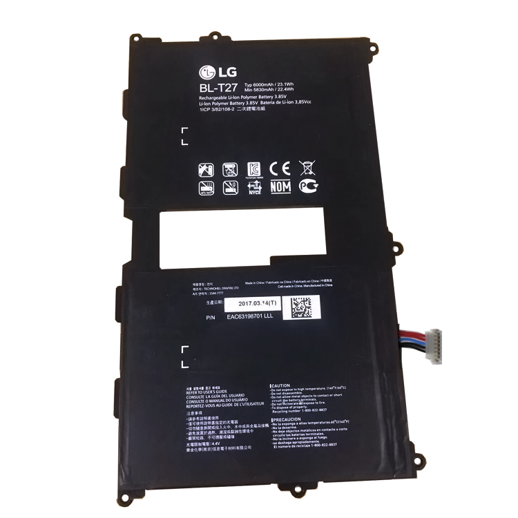 LG G PAD X II 10.1in laptop battery