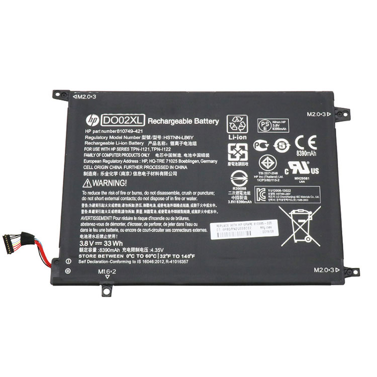 HP DO02XL battery