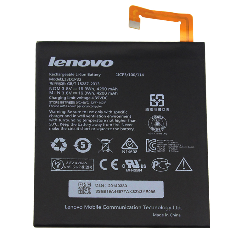 LENOVO L13D1P32 battery