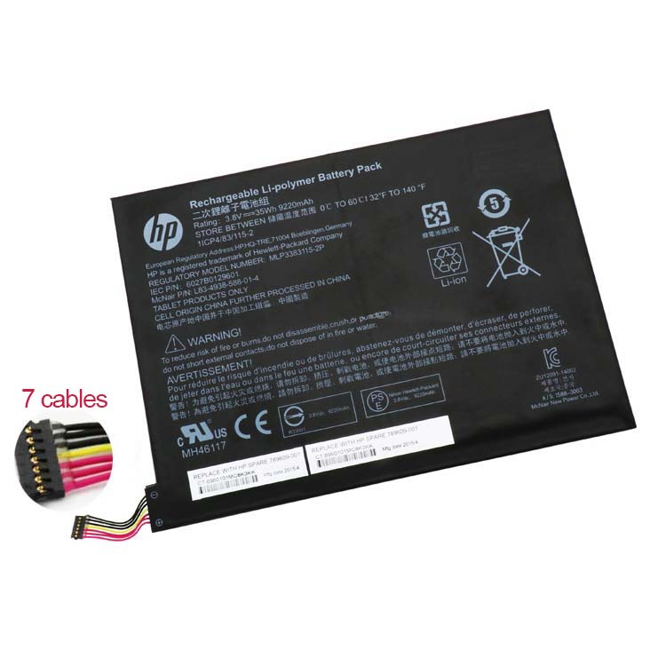 HP L83-4938-588-D1-4 battery