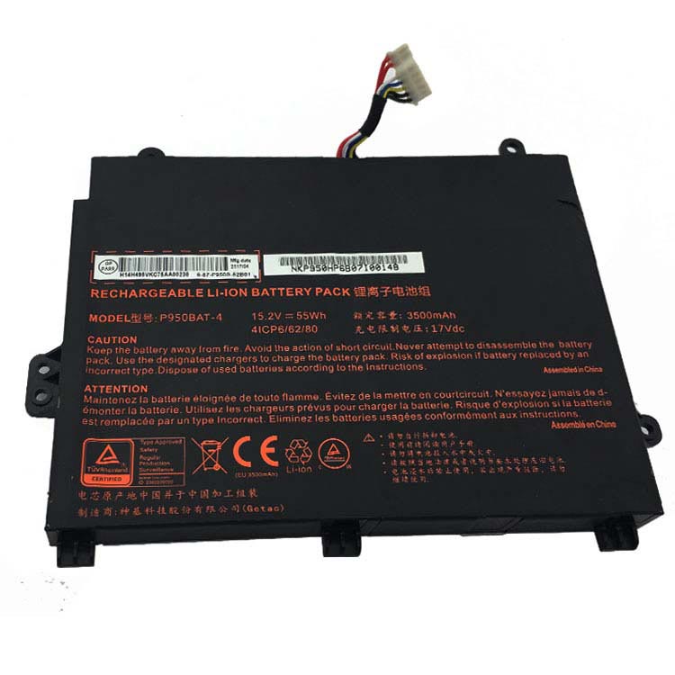 CLEVO P950BAT-4 battery