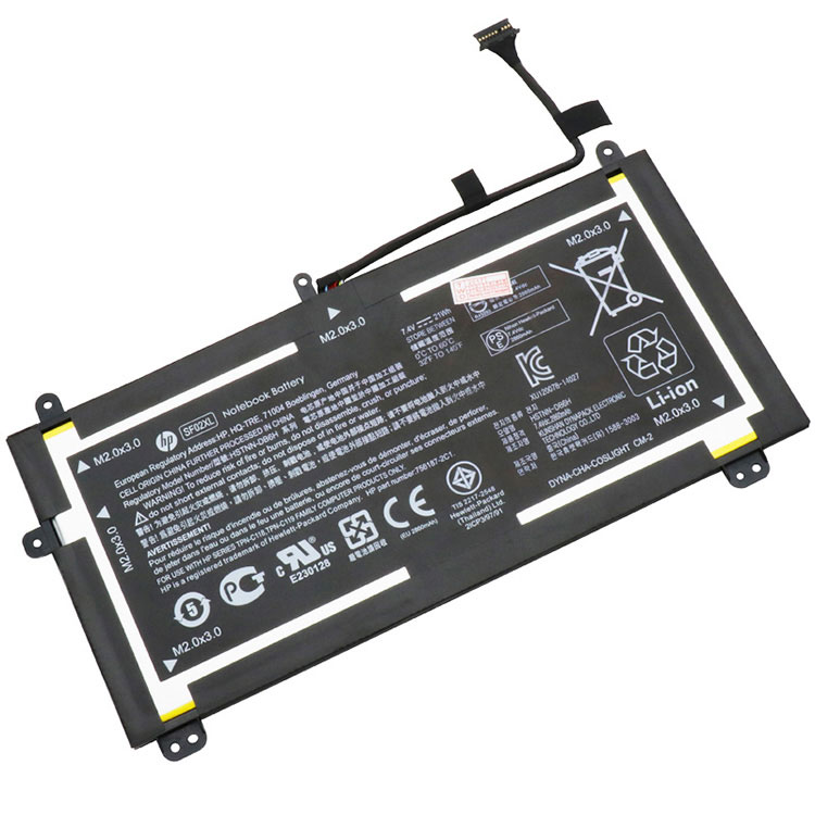 HP HSTNN-DB6H Tablet laptop battery