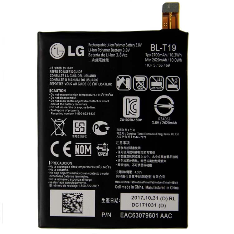 LG Nexus 5X H791 battery