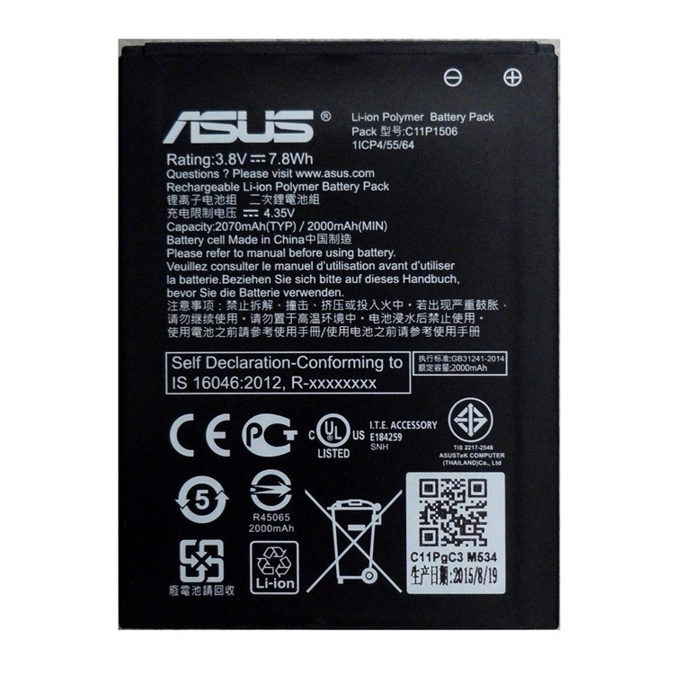 ASUS ZENFONE GO ZC500TG Z00VD battery